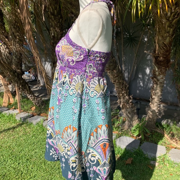 “EXPRESS YOURSELF” Dress by Express 💜💛💚 - Picture 7 of 8